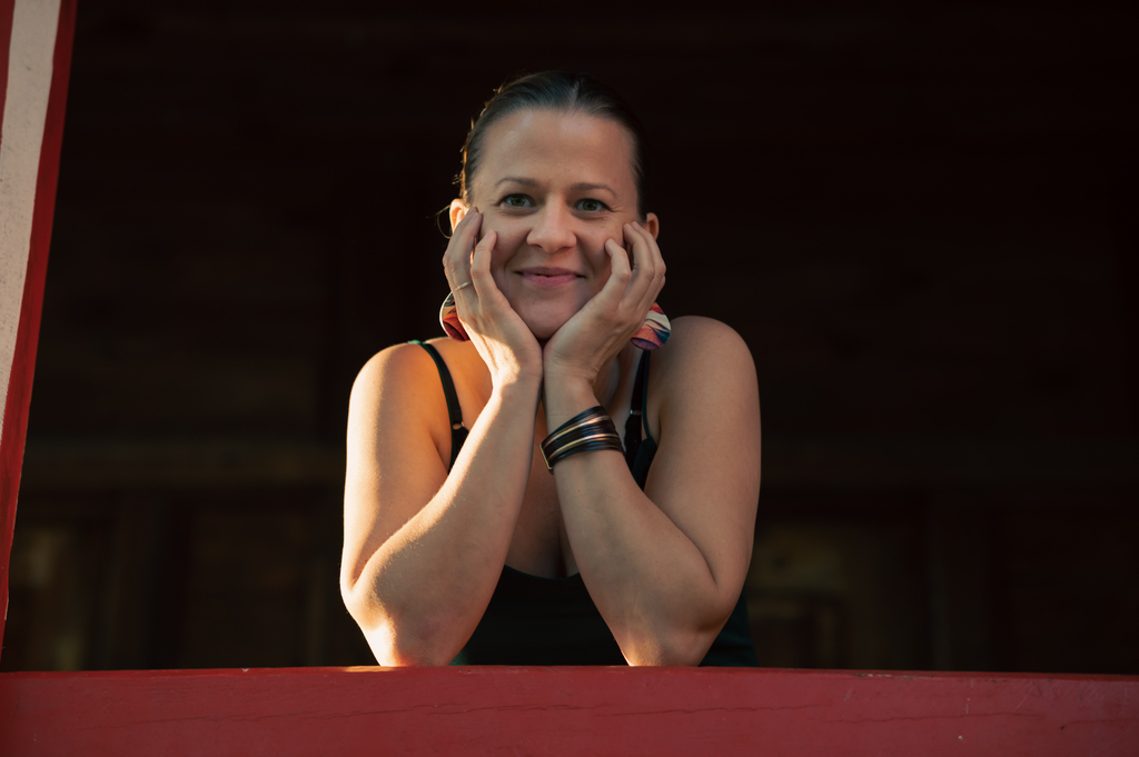 Portrait von Claudia Fisecker-Heidegger, photo by Sabine Mann